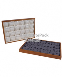 wooden jewellry display tray