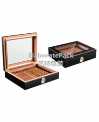 wooden cigar humidor