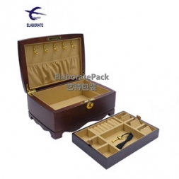 wooden jewellry storage box