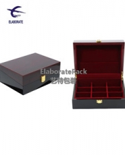 wooden tea chest box